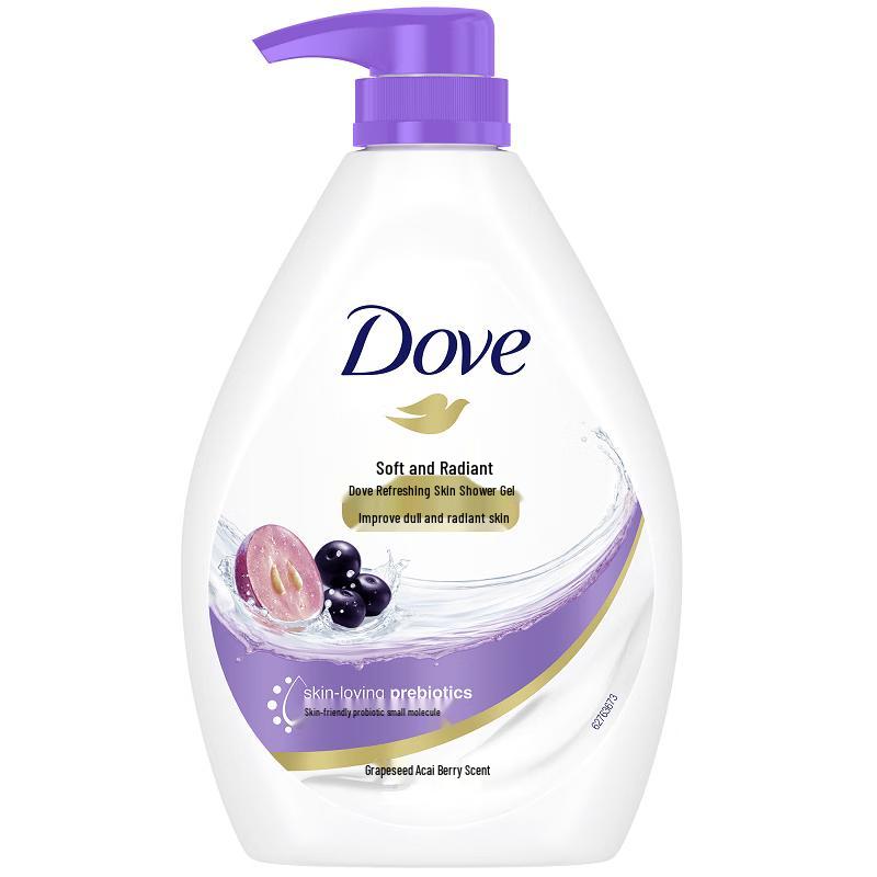 Dove Глубоко питающий и смягчающий гель для душа, двойная упаковка