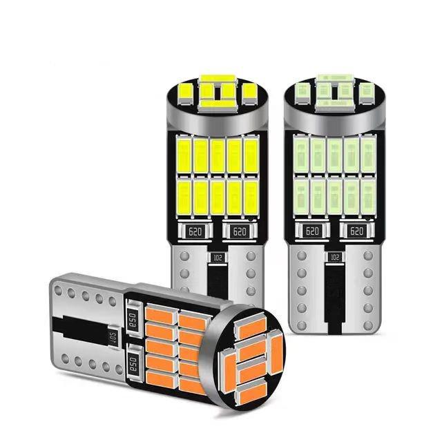 Светодиодная лампа для парковки автомобиля T10 4014 26SMD Высокая яркость для чтения и подсветки номерного знака