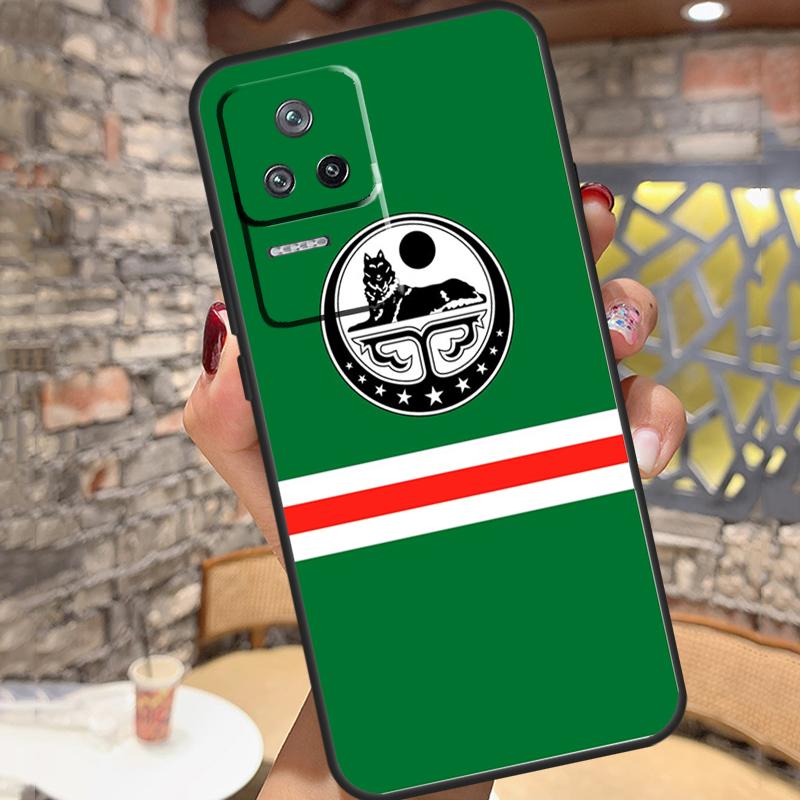 Чехол Флаг Чечни для Xiaomi 13 14 15 Ultra 11T 12T 13T 14T Pro POCO X7 Pro X3 X5 X6 M6 F5 F6 Pro