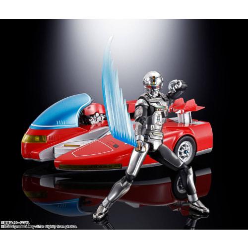 TAMASHII NATIONS Chogokin Space Sheriff Gavan & Cyberian Approx. 100mm & 140mm Die-cast & ABS Painted Movable Figures