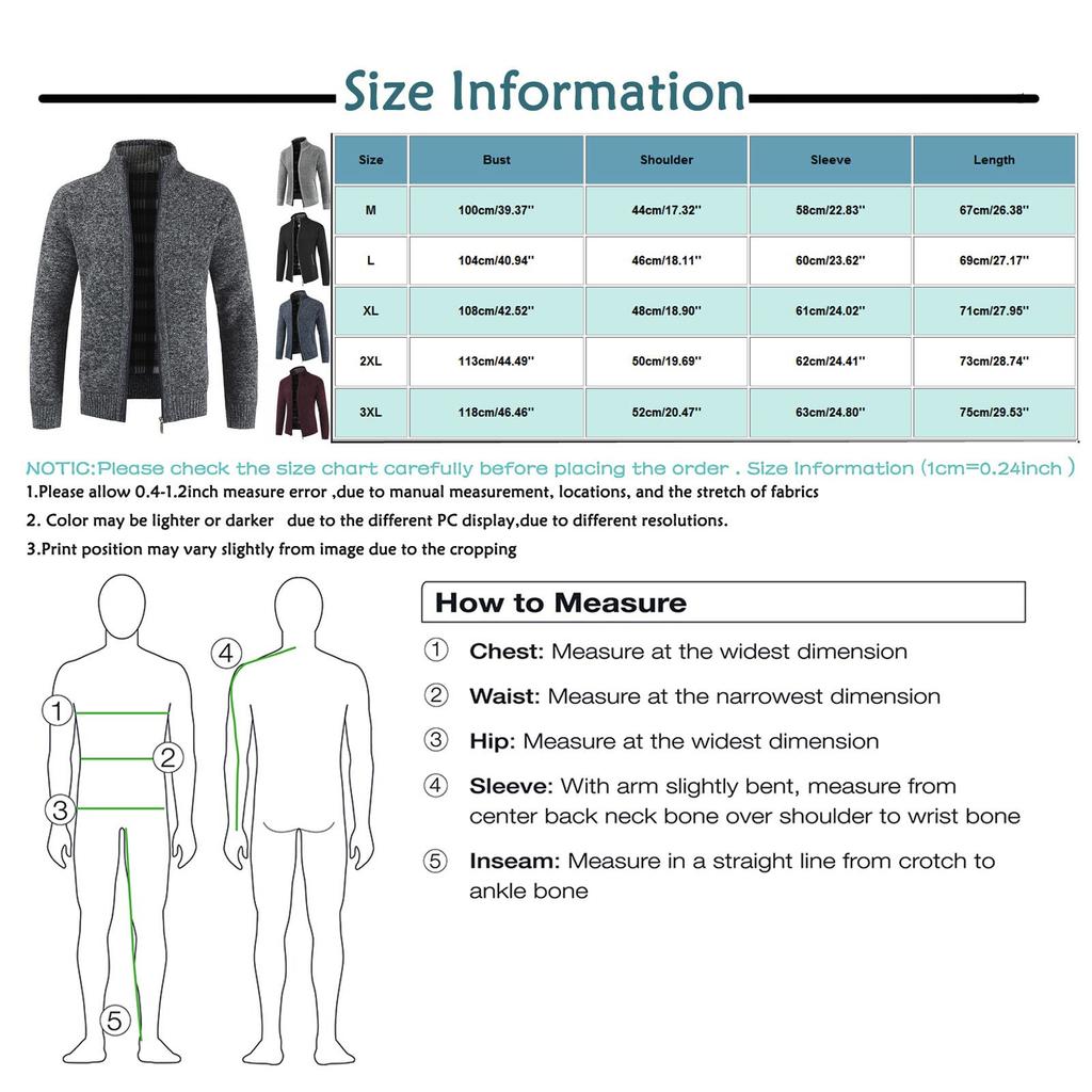 And Winter Men's Fashion Loose Cardigan Warm Lapel Hooded Jacket Sweater