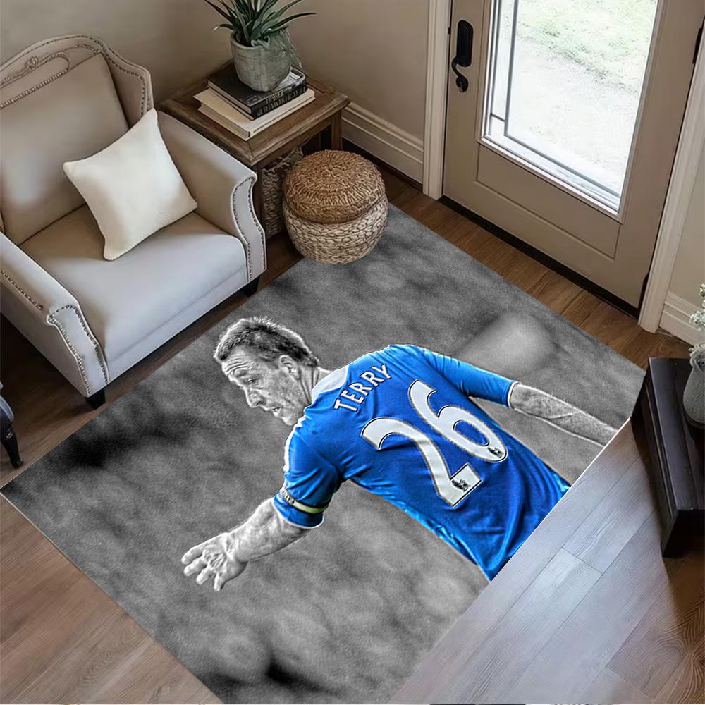 Terry's Leadership Field Floor Mat Design for Hallway Playrooms Game Room Decorate room Anti-slip Rug Office home decor
