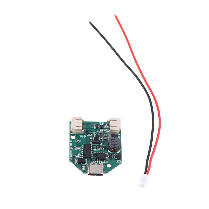 Модуль вентилятора Type-C Micro Usb 9 В 3 скорости Плавная регулировка скорости Плата управления зарядкой Мини настольный вентилятор Ручной вентилятор Схема Печатная плата