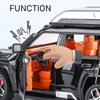 1:24 BYD U8 SUV Off-road Vehicle Alloy Micro Car Die-cast Metal Scale Car Model Sound and Light Children's Toy Boy Collection Ornaments