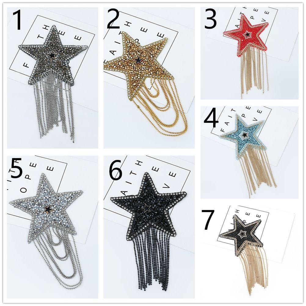 Pattern Sparkling Sequined Bling Iron-on Patches Clothes Appliques Clothing Accessaries Embroidery