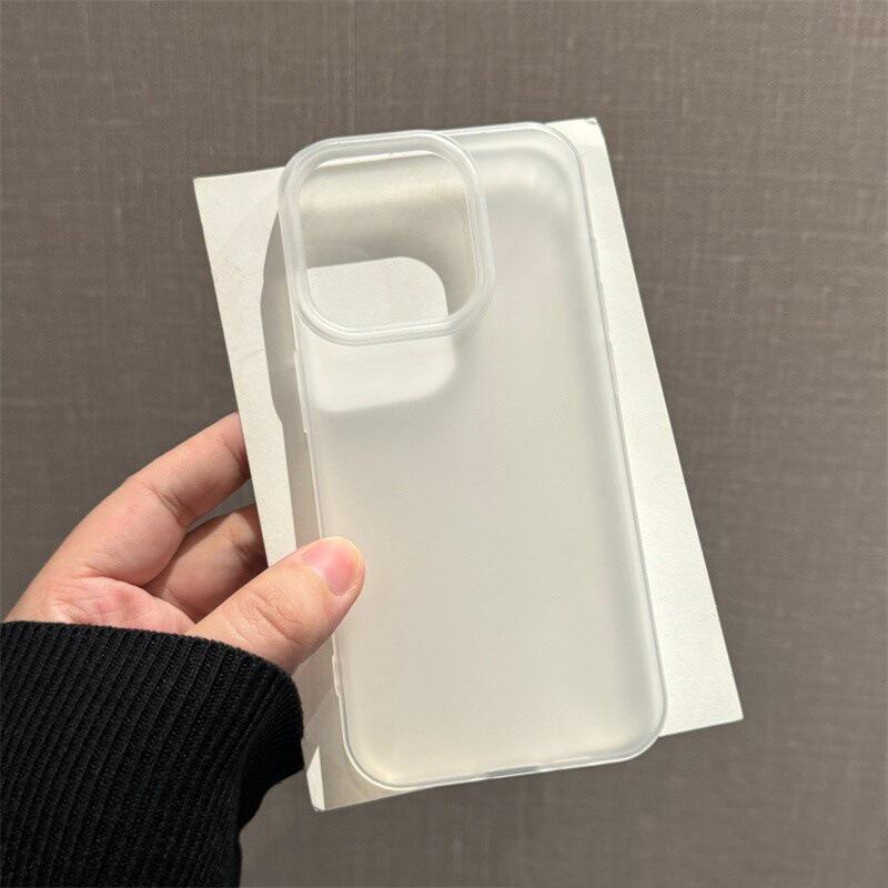 Матовый чехол однотонный для iPhone: Совместимо с iPhone 17, 16 Pro Max, 15 Plus, 14 и полупрозрачным 13 Mini.