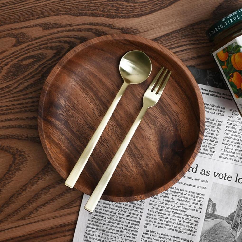 Вена Серебро/Золото Десертные приборы Чайная вилка