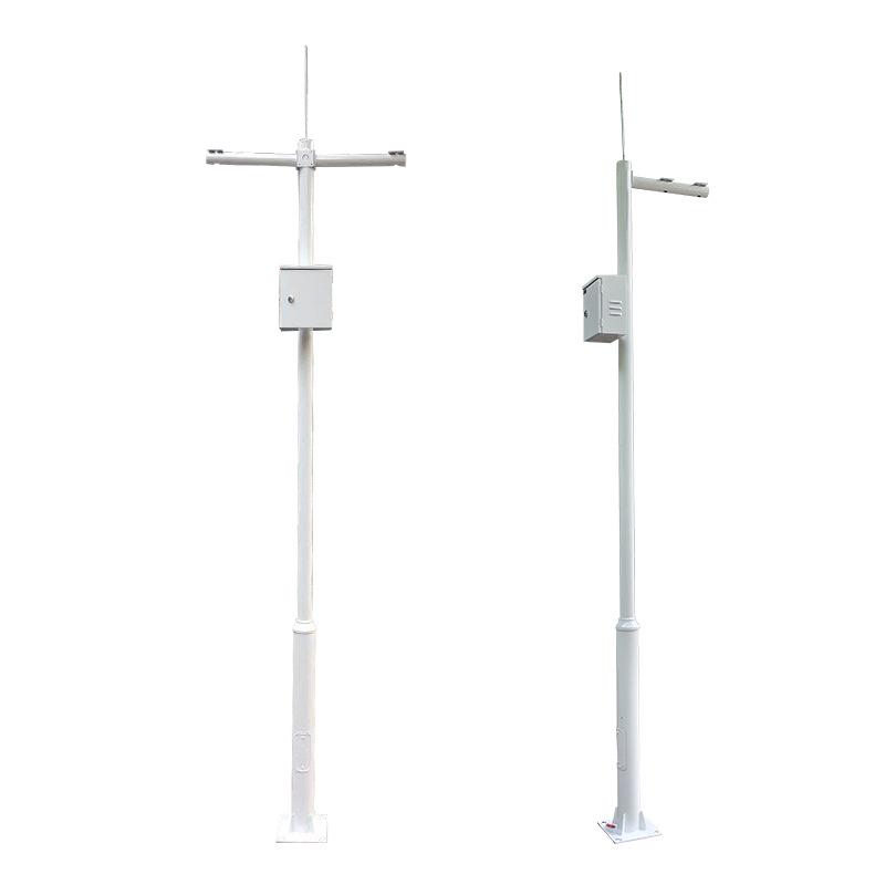 Ветроустойчивый оцинкованный методом горячего цинкования антикоррозийный столб для мониторинга общественной безопасности