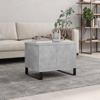 VidaXL Coffee Table Concrete Grey 60x44.5x45 Cm Engineered Wood 830960