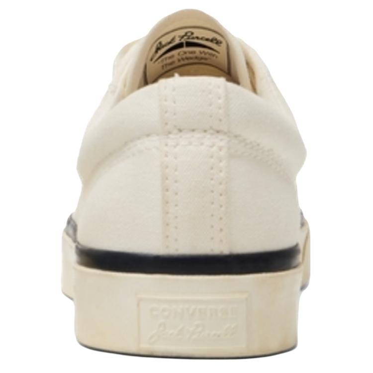 Converse Jack Purcell Удобные Легкие Низкие Кеды из Канваса Унисекс Белые A16765C