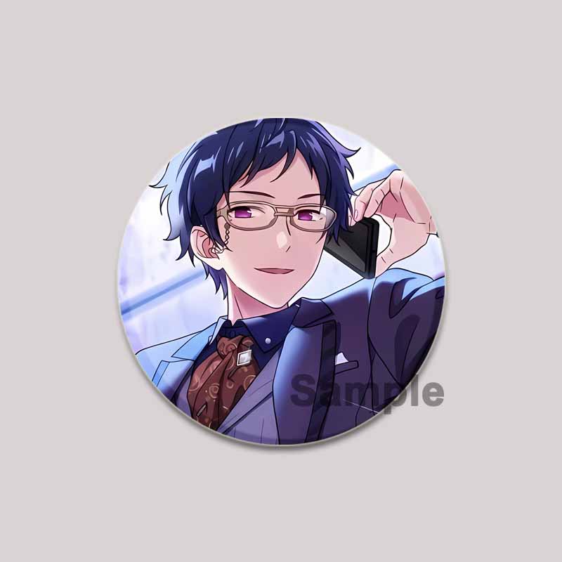 32/44/58 мм ансамбль звезд лацкан значок круглая аниме брошь Юдзуру Фусими значок для рюкзака одежда эмалированная булавка мультфильм косплей подарок аксессуар