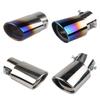Tail Muffler Tip Accessories Universal Sturdy Muffler Tailpipe Exhaust Tailpipe Tip for Truck Sedan SUV Vehicles Cars