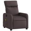 VidaXL Reclining Massage Armchair, Chair with Footrest, Seat with Backrest and Armrests Living Room, Modern, 374179