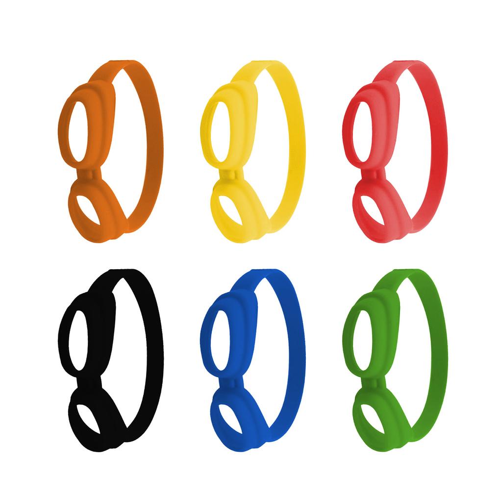 Набор из 6 наклеек на пивные бутылки, красочные этикетки в форме пивных очков, силиконовый маркер для винных бокалов для вечеринок и встреч