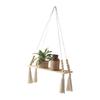 Woven Tapestry Exquisite Storage Cotton Rope Fashion Boho Decor Macrame Hanging Shelf for Living Room