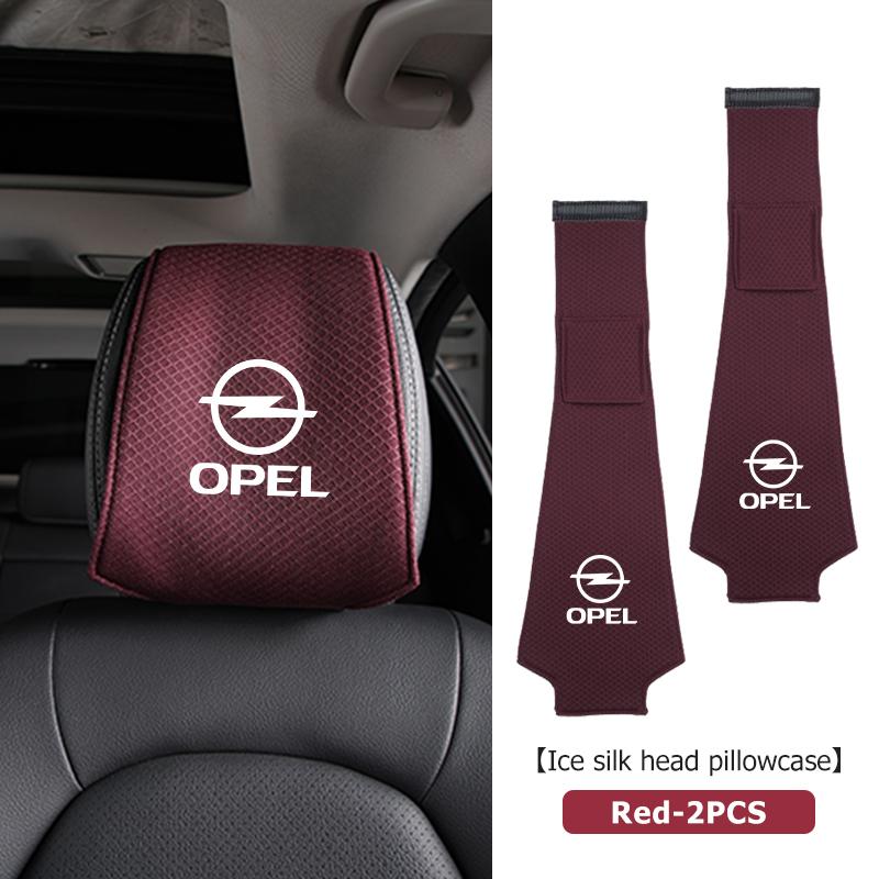 Car Seat Back Headrest Pillow Rest Dustproof Cover Support Pad For Opel Zafira Meriva Mokka Vivaro Vectra Antara Ampera