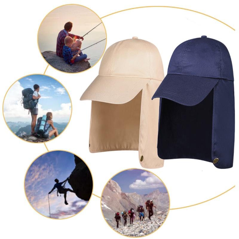 Breathable And Lightweight Uv-proof Sun Hat For Men, Ideal For Summer Outings