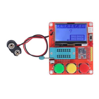 LCR T4 MINI Z DIY тестер транзисторов PCB диод триод измеритель емкости 9 В с ЖК-графическим дисплеем