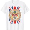 Новая футболка с флагом Union Jack и корги для детей и британских экспатов