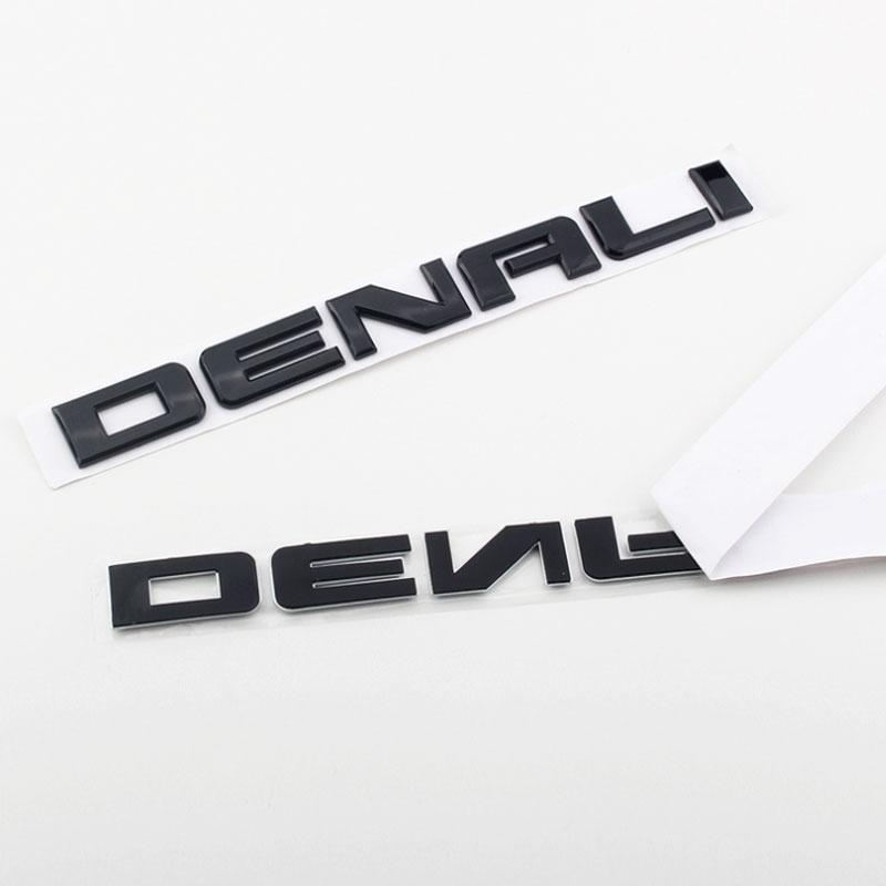 AABHB1 Логотип DENALI автомобильные наклейки для Chevrolet GMC DENALI sierra 2500 3500HD автомобильные наклейки модификация бокового крыла двери багажника наклейка аксессуары
