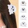 Acrylic Halloween Hair Clip Halloween Ghost Shark Clip Creative Ghost Hair Claw Travel