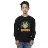 Netflix Boys Stranger Things Hawkins Arch Tiger Sweatshirt