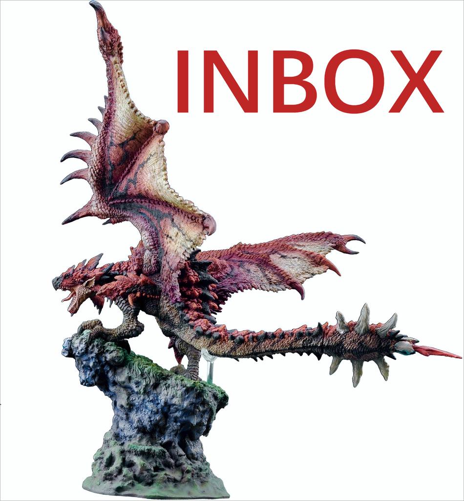 17 см Фигурка Дракона из Игры Monster Hunter Монстры Негиганте Iceborne Велхана Зиногр ПВХ Фигурка Действия Коллекционная Модель Игрушка