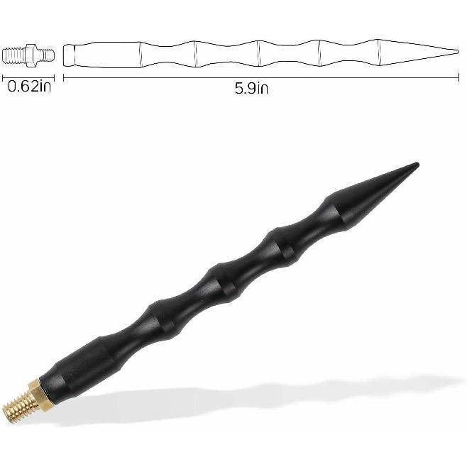 5.9" inch Vehicle Radio FM/AM Antenna For Jeep Wrangler JK JKU JL JT 2007-2020