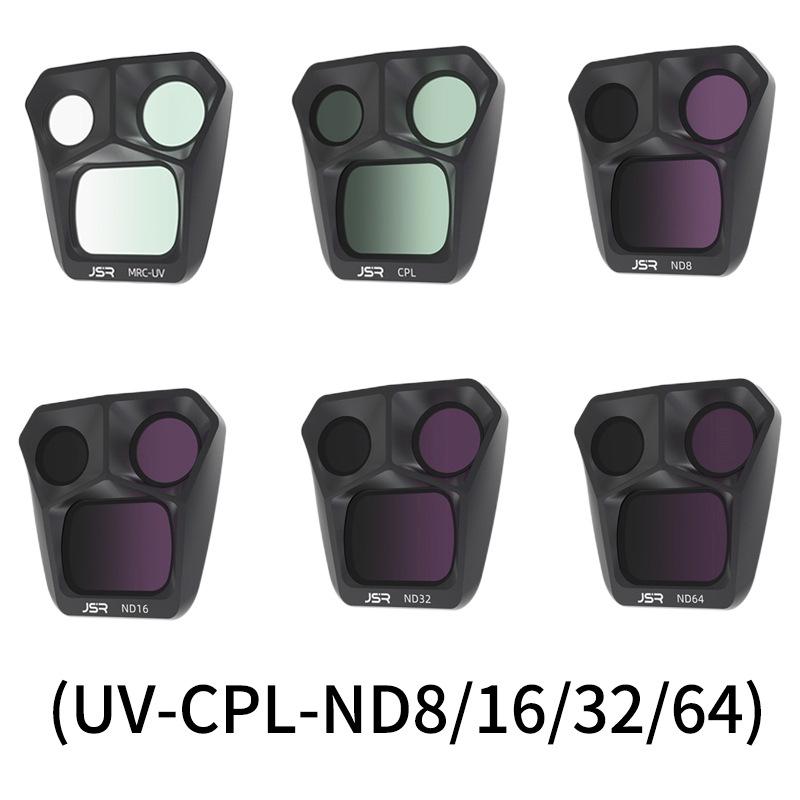 Фильтры для камеры DJI Mavic 3 Pro: Аксессуары для уменьшения УФ-, CPL-, ND-света