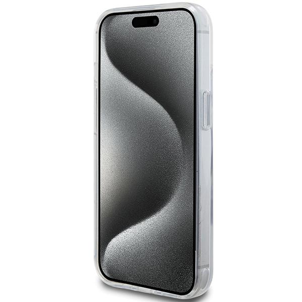 Karl Lagerfeld KLHMP15MHMRSCHH iPhone 15 Plus / 14 Plus 6.7 biały/white hardcase Ring Stand Choupette Head MagSafe