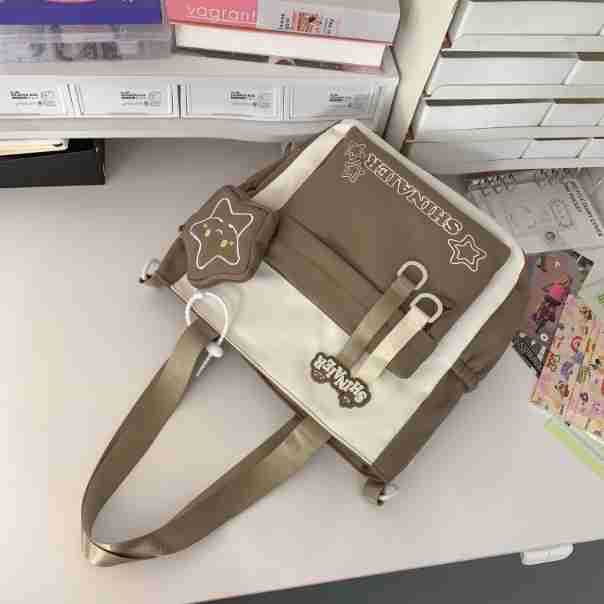 Школьный рюкзак детский, для учеников начальной школы, для девочек, для учеников средней школы, стильный комплект из двух предметов высокой ценности, рюкзак,.