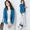 Winter Ultra-thin Down Jacket Women's Light and Short Slim-fit Hooded Large-size Ultra-light and Fattened Couple Slim-fit Jacket