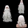 Santa Claus Wig Beard Long White Fancy Dress Costume Accessory for Christmas Party