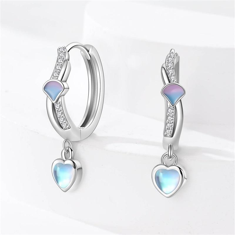 Серьги-гвоздики для женщин Медь Разноцветная Ракушка Морская звезда Сверкающая Бабочка Роскошные Изысканные Ювелирные Изделия Серьги для Девочек