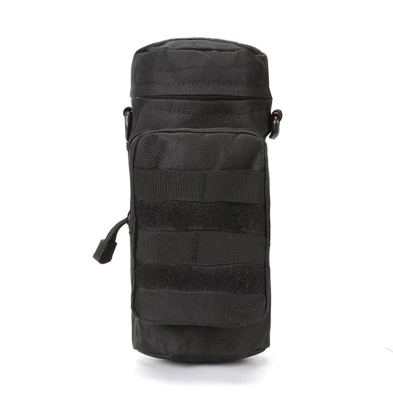 Тактическая сумка для бутылки с водой Molle, держатель для путешествий, кемпинга, пешего туризма, велоспорта, рыбалки, охоты, бутылки с водой, переноска для чайника
