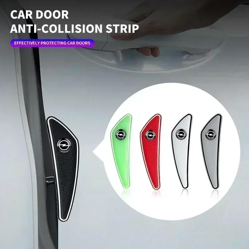 NPT1 Car Door Bumper Strip Rubber Anti-collision Sticker For Opel insignia Astra H G J Antara vectra Vivaro corsa c d zafira b