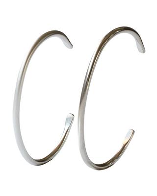 Браслет-браслет унисекс аксессуар латунь сделано в Японии серебро шлифованное [TAVARAT] мужской (Комплект А)