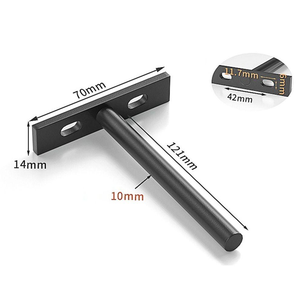 Heavy Duty Floating Shelf Brackets Metal Wall Shelf Support Replacement Shelving Brackets