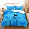 New 3PCS Single-sided Printed Series DJ Digital Printing Duvet Cover Bedding Set Comfortable Breathable Sheet Comforter Bed Set
