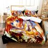 3D Print Anime Higurashi When They Cry Bedding Set Boys Girls Twin Queen King Size Duvet Cover Pillowcase Bed Boys Adult