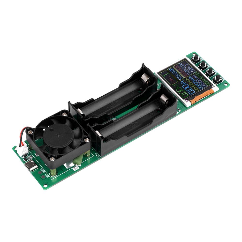 DC 5V 18650 Lithium Battery Capacity Tester Module 2-Channel Digital Battery Power Detector Module Type-C Interface