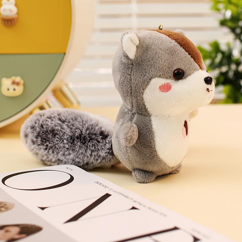 Bunny Plush Keychain Doll Machine Pendant Student Schoolbag Backpack Pendant Small Toys Boutique Girls Jewelry