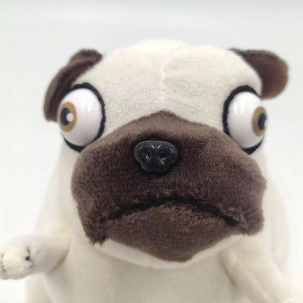Dog Plush Pug Dog Octopus Sand Sculpture Puppy Cartoon Simulation Animal Model