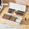 Wear-resistant Battery Case Plastic Data Cable Case Bilayer Data Cable Case  for AA/AAA Batteries