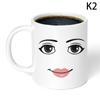 Game Inspired Man Face Mug Funny Men Or Woman Faces Coffee Mug Cute Gamer Birthday Gift Back To School Mug