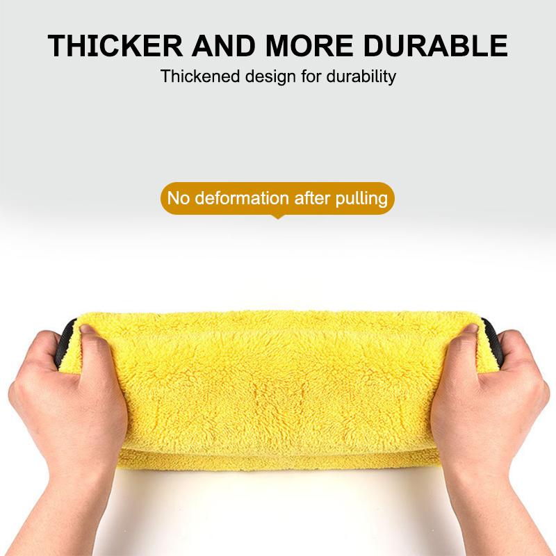SEAMETAL 400GSM 100*50см Коралловый флис Полотенце для мойки автомобиля Супервпитывающее Мягкое Полотенце для чистки автомобиля Тряпка для протирки Уход за автомобилем