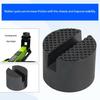 High Density Rubber Jacking Lift Pads Adapter Garage Essential Tool Suitable for Protects Rockers Panel and Chassis 4pcs