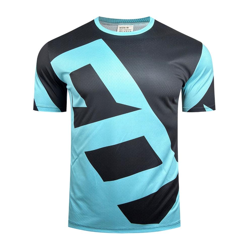 Men’s white Black Mountain Bike Jersey Shirts Lightweight Breathable
