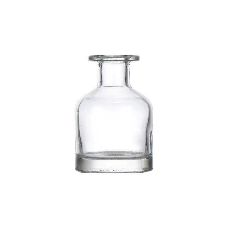 100 мл Матовая черная бутылочка для аромадиффузора с бесплатным стеклянным образцом в разных цветах, Без пламени