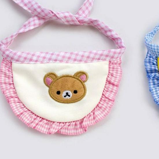 Осенне-зимние слюнявчики для собак пород тедди, пудель и йоркширский терьер